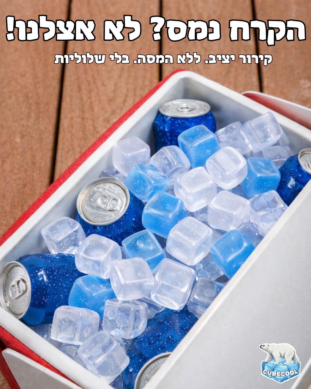 שק קוביות קרח רב-פעמיות